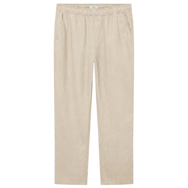 DEDICATED - Pants Borrby Linen - Freizeithose Gr S beige