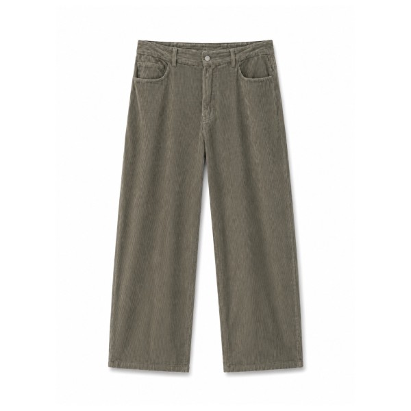 Mazine Corduroy 5 Pocket Pants Vrijetijdsbroek Grijs