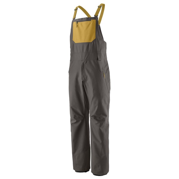 Patagonia Powder Town Bibs Skibroek Regular Grijs