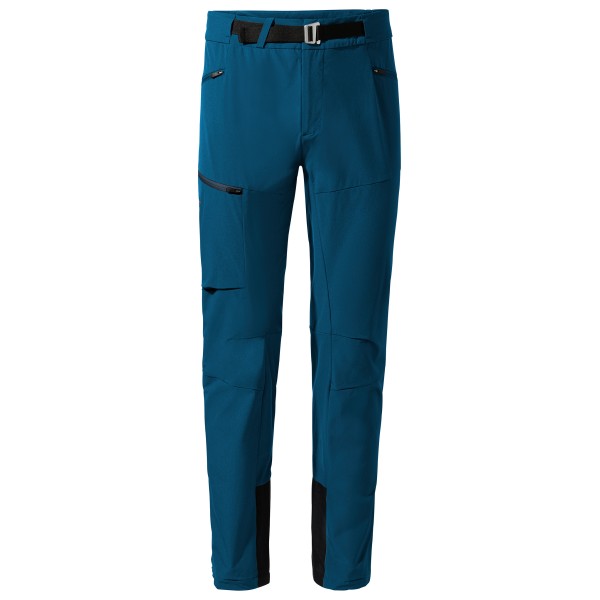 Image of Vaude - Tekoa Biobased Pants - Softshellhose Gr 50;52 blau;grün bei Bergfreunde.ch - der Outdoor Shop