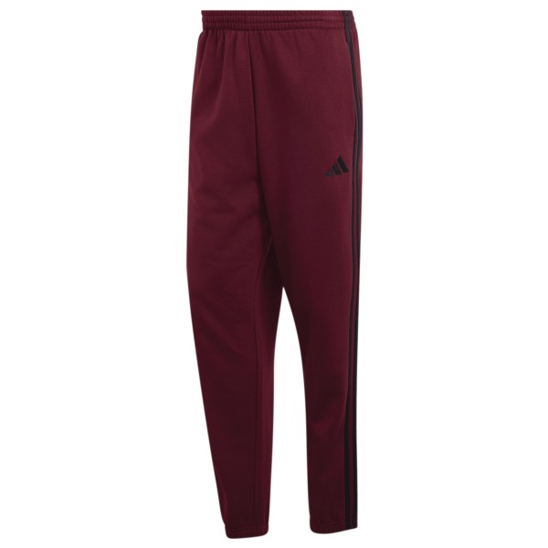 adidas Essentials 3-Stripes Fleece Tapered Cuffed Pants Trainingsbroek Rood