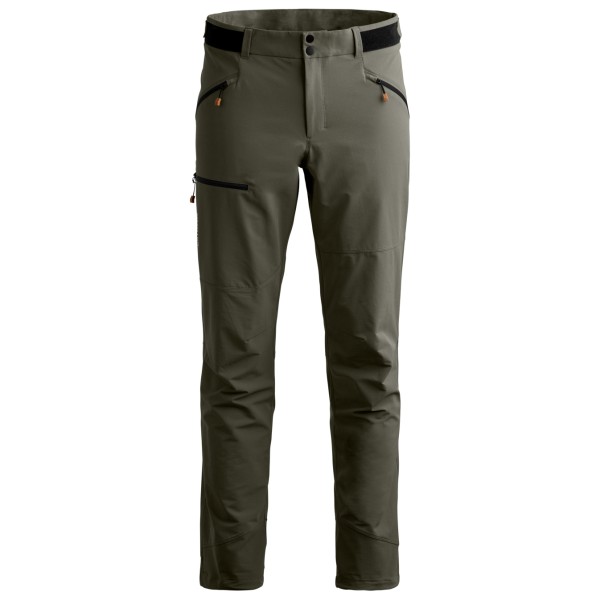 Ortovox Seceda Softshell Pants Trekkingbroek Regular Olijfgroen
