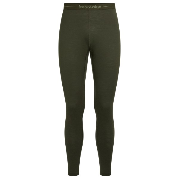 Icebreaker - 200 Oasis Leggings - Lange Unterhose Gr L oliv