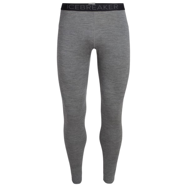 Icebreaker - 260 Tech Leggings - Lange Unterhose Gr S grau