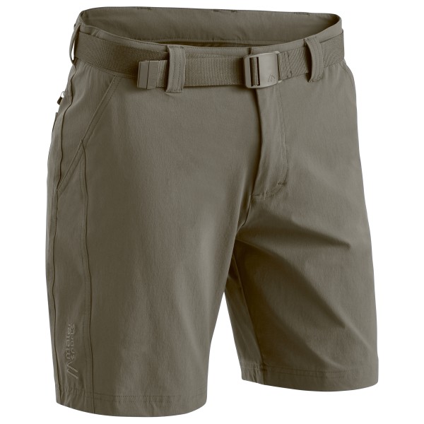 Maier Sports Nil Short Shorts Men (Gr 48 - Regular |grau/braun)