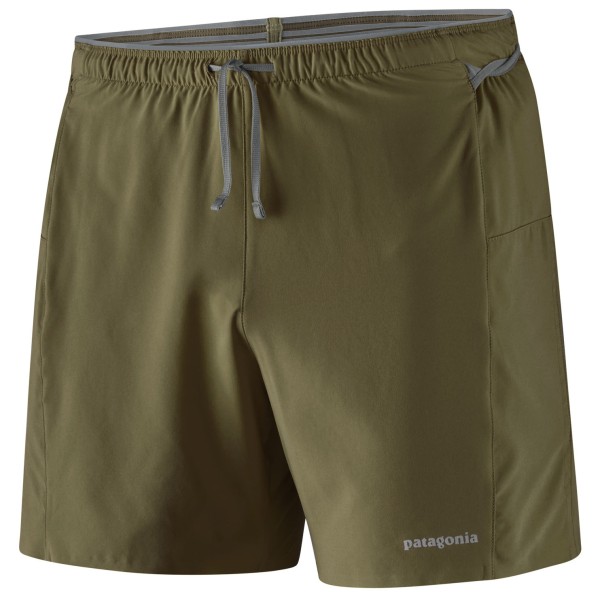 Image of Patagonia - Strider Pro Shorts 5""' - Laufshorts Gr L oliv'