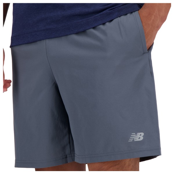 New Balance Sport Essentials Short Brief 7'' Laufshorts Herren Roadrunning (Gr S |blau)