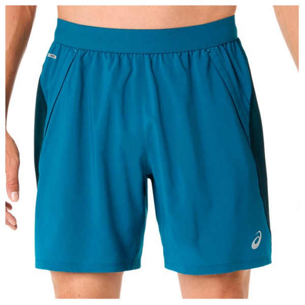 Asics Road 7'' Short Laufshorts Men (Gr M |blau)