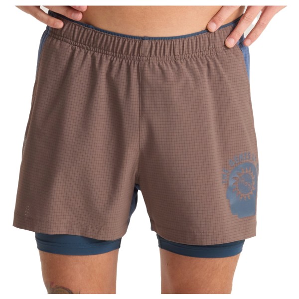 Roark Bommer 3.5 Laufshorts Herren Trailrunning (Gr S |braun)