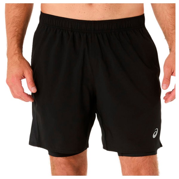 Asics - Core 2in1 7'' Short - Laufshorts Gr XXL schwarz