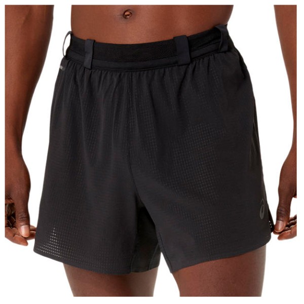 Asics Metarun 5 Short Laufshorts Herren (Gr M |schwarz)