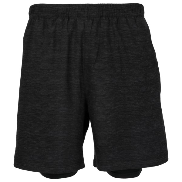 ENDURANCE - Vanclause Melange 2-In-1 Shorts - Laufshorts Gr 3XL;L;M;S;XL;XXL schwarz