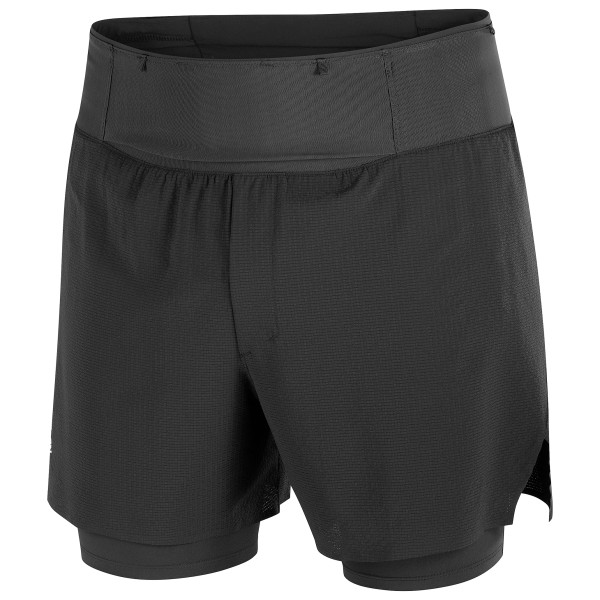 Salomon Sense Aero 2In1 Shorts 5 Laufshorts Herren (Gr L |schwarz)