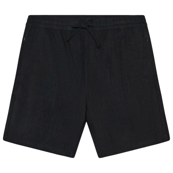 KnowledgeCotton Apparel - Fig Linen-Mix Shorts - Shorts Gr M schwarz