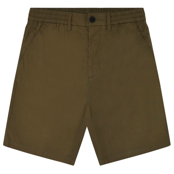 KnowledgeCotton Apparel - Fig Loose Poplin Elastic Waist String Shorts - Shorts Gr 3XL;L;M;XL;XXL blau/schwarz;braun