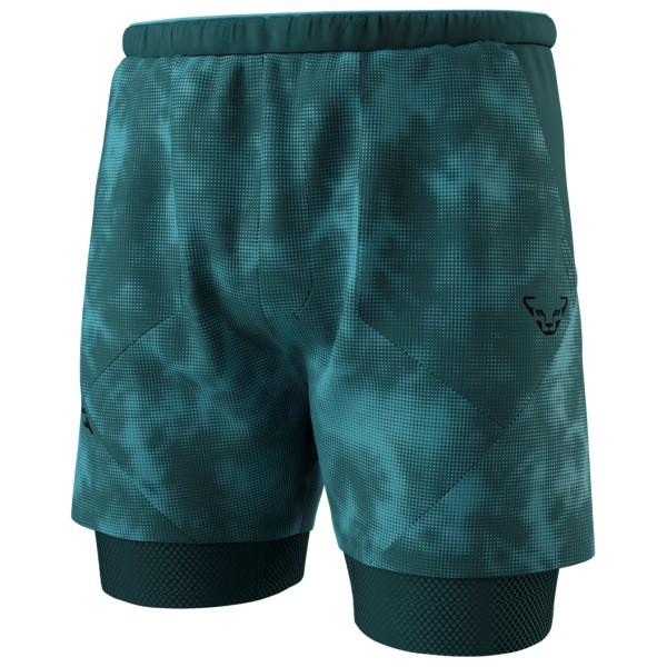 Dynafit Trail Reflective 2/1 Shorts Hardloopshort Blauw