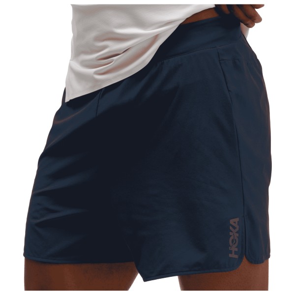 HOKA Glide Short 5” Brief Hardloopshort Blauw