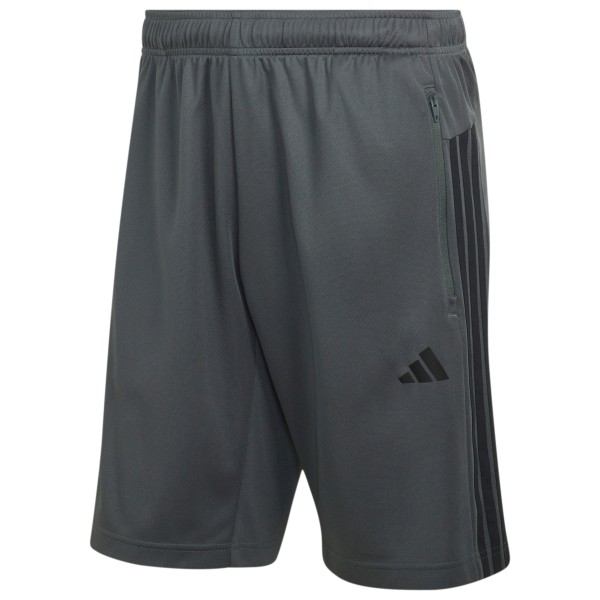 adidas Workout Essentials Base 3-Stripes Pique Short Short Length: 9” Grijs