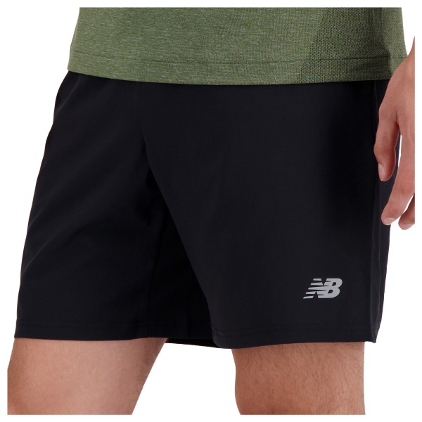 New Balance Sport Essential Short 7 Linerless Hardloopshort Zwart