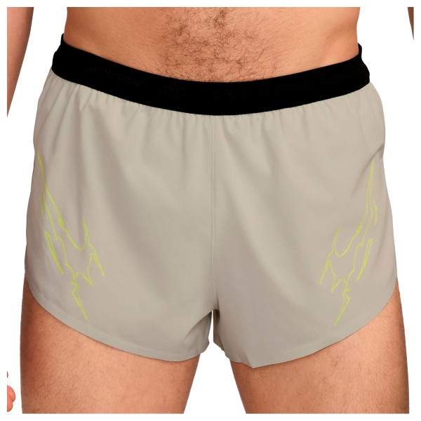 Nike Dri-Fit ADV Aeroswift 2” Brief GFX Short Hardloopshort Beige