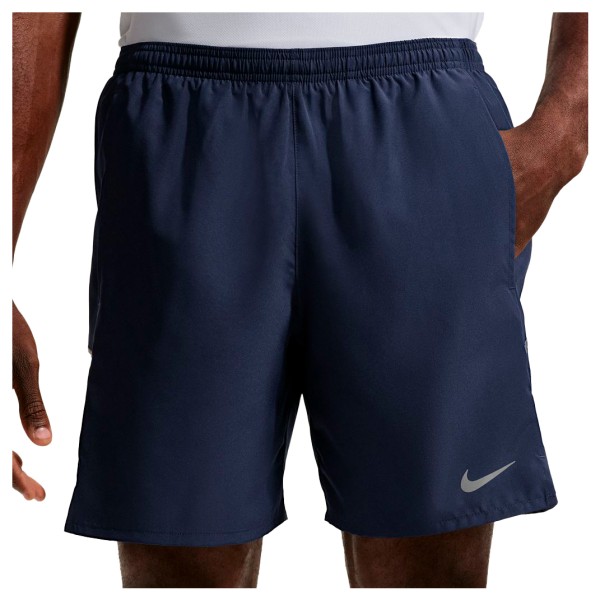 Nike Dri-Fit Miler 7” 2in1 Short Hardloopshort Blauw