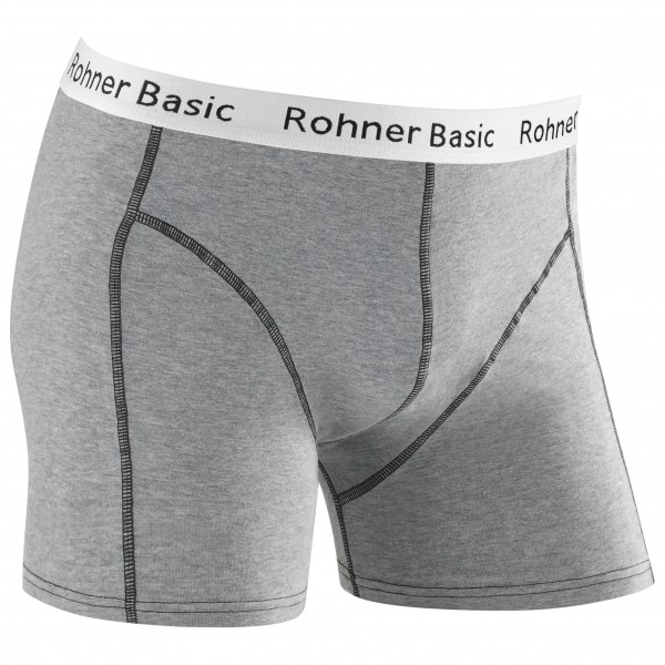 Image of Rohner - Basic Boxer 1er Pack - Unterhose Gr M grau bei Bergfreunde.ch - der Outdoor Shop