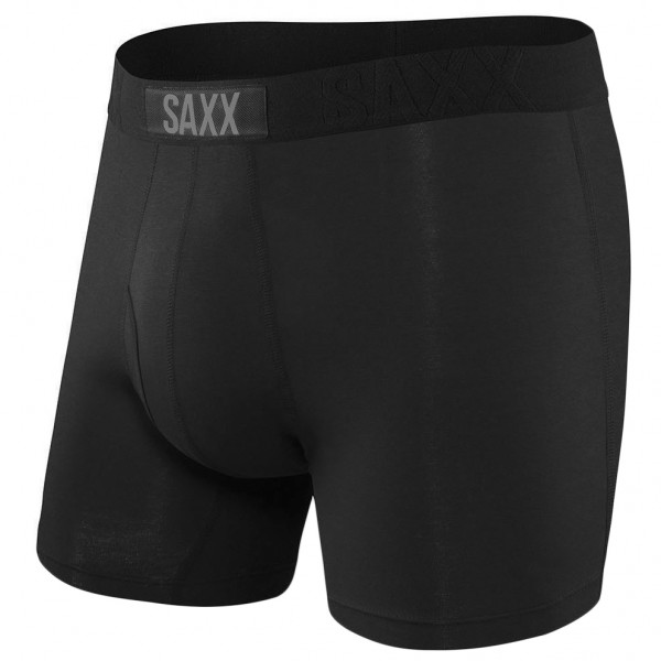 Image of Saxx - Ultra Boxer Brief Fly - Kunstfaserunterwäsche Gr L schwarz
