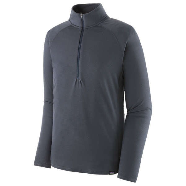 Image of Patagonia - Capilene Midweight Zip Neck - Kunstfaserunterwäsche Gr L blau/grau bei Bergfreunde.ch - der Outdoor Shop