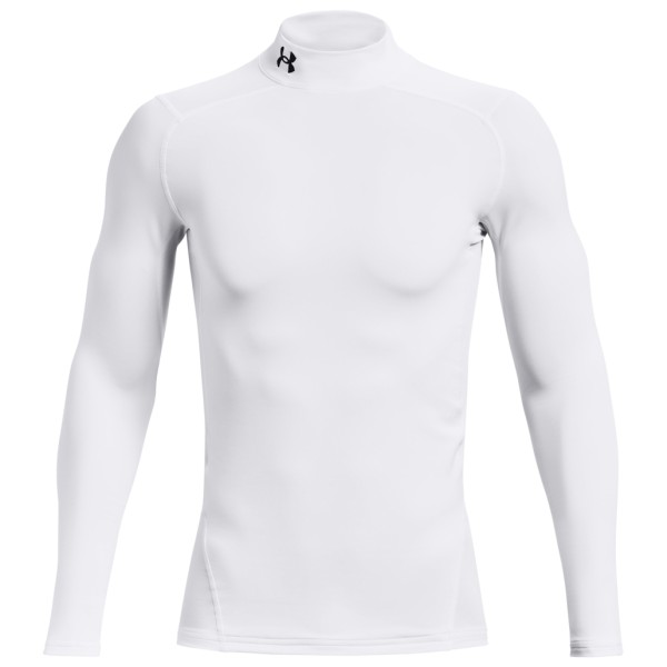 Image of Under Armour - Coldgear Armour Compression Mock - Kompressionswäsche Gr L - Regular weiß