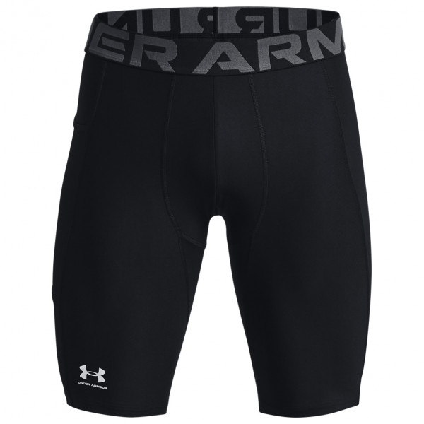 Image of Under Armour - Heatgear Pocket Long Shorts - Kompressionswäsche Gr XL - Regular schwarz