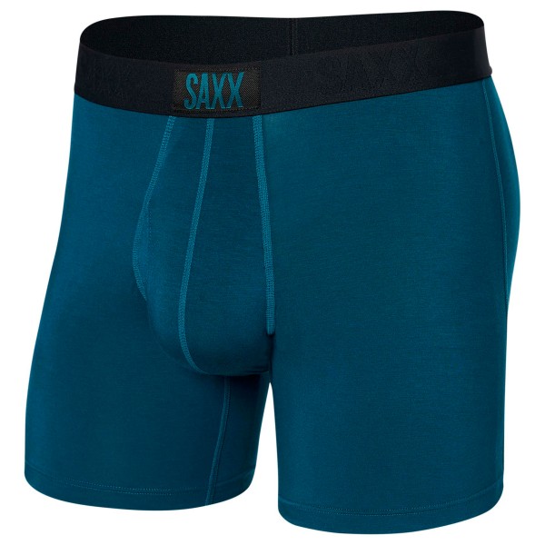 Image of Saxx - Ultra Super Soft Boxer Brief Fly - Kunstfaserunterwäsche Gr L;S;XXL grau