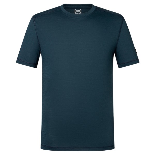 Image of super.natural - Sierra 140 Tee - T-Shirt Gr 46 - S;48/50 - M;52 - L;54 - XL;56 - XXL;58 - 3XL blau;schwarz