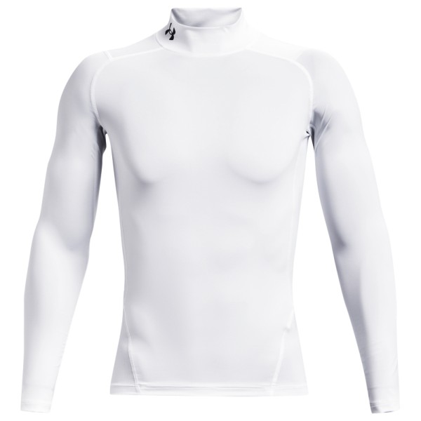Image of Under Armour - HG Armour Comp Mock L/S - Kompressionswäsche Gr L - Regular weiß