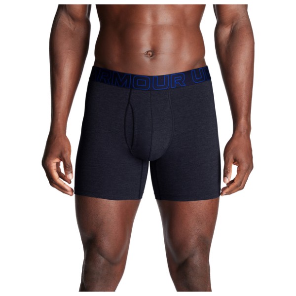 Image of Under Armour - Performance Cotton 6 Solid Boxerjock 3 Pack - Alltagsunterwäsche Gr 3XL braun