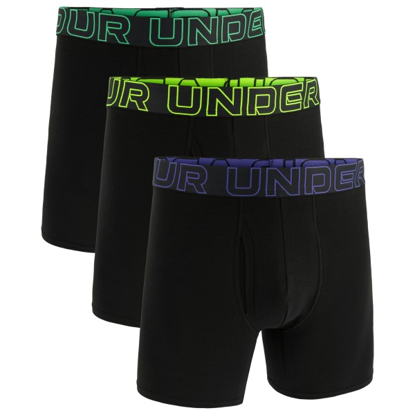 Image of Under Armour - Performance Cotton 6 Solid Boxerjock 3 Pack - Alltagsunterwäsche Gr 3XL;4XL;5XL;L;M;S;XL;XXL braun;schwarz