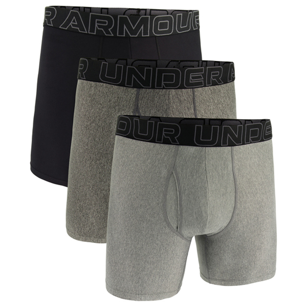 Image of Under Armour - Performance Tech 6 Solid Boxerjock 3 Pack - Alltagsunterwäsche Gr 4XL;5XL;L;M;S;XL blau;grau;schwarz