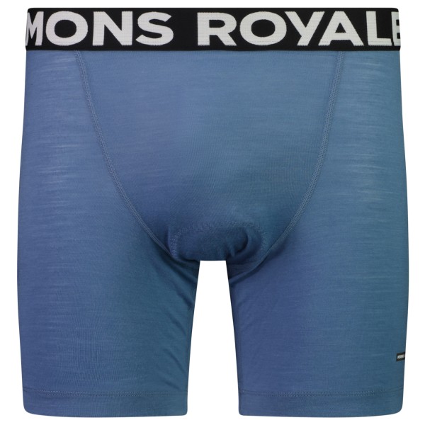 Image of Mons Royale - Low Pro Merino Air-Con MTB Liner - Velounterhose Gr L blau