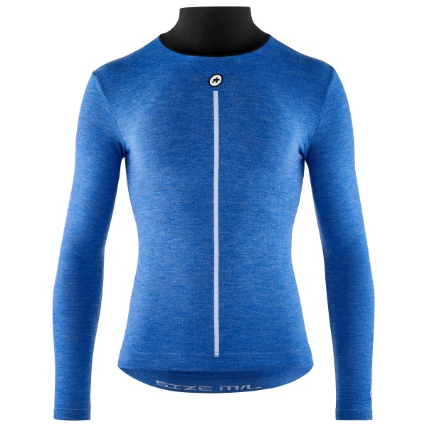 ASSOS Ultraz Winter L/S Skin Layer P1 Kunstfaserunterwäsche Herren (Gr XS/S |blau)