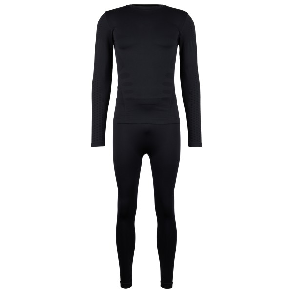 Heber Peak EvergreenHe Seamless Underwear Set Kunstfaserunterwäsche Herren (Gr XXL |schwarz)