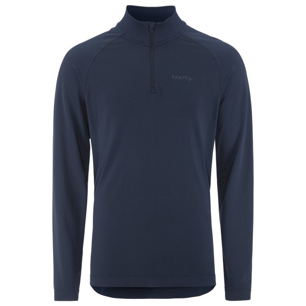 Kunstfaserunterwäsche Craft Active Comfort 2 Half-Zip L/S Herren (Gr S |blau)