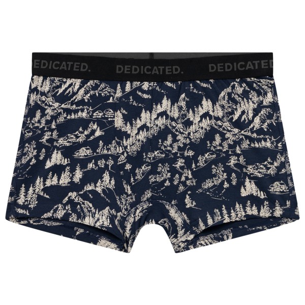 DEDICATED - Boxer Briefs Kalix Blue Hills - Alltagsunterwäsche Gr XL grau/blau