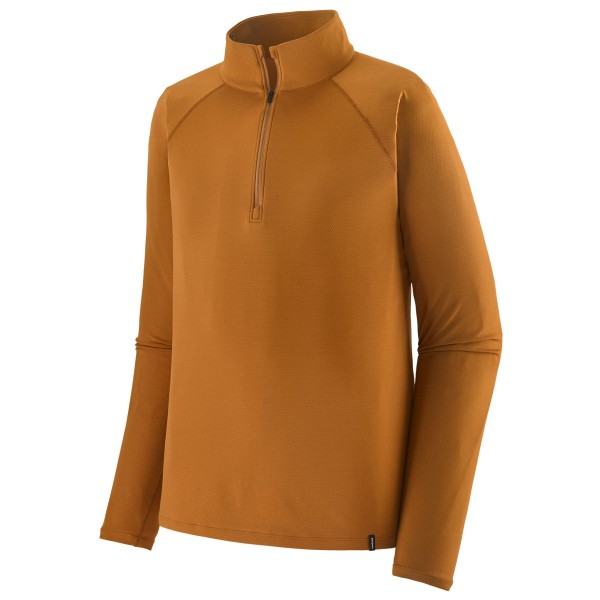Patagonia - Capilene Midweight Zip-Neck - Kunstfaserunterwäsche Gr S braun