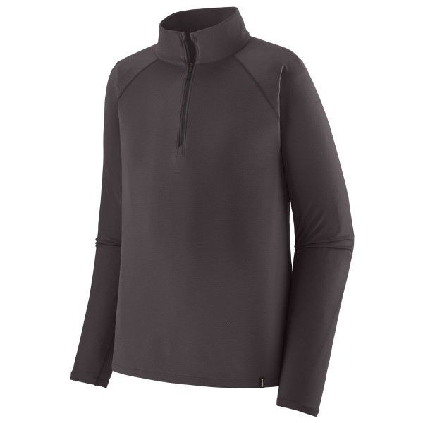 Patagonia - Capilene Midweight Zip-Neck - Kunstfaserunterwäsche Gr M schwarz