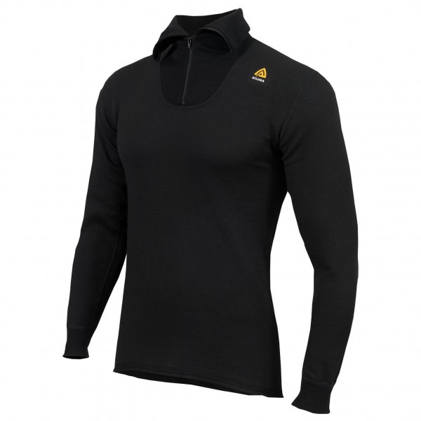 Image of Aclima - HW Polo w/Zip - Merinounterwäsche Gr 3XL;L;M;S;XL;XXL oliv/braun;schwarz bei Bergfreunde.ch - der Outdoor Shop
