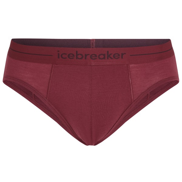 Image of Icebreaker - Anatomica Briefs - Merinounterwäsche Gr L rot