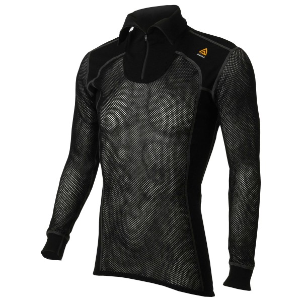 Image of Aclima - WN Polo Zip - Merinounterwäsche Gr L;M;S;XL schwarz bei Bergfreunde.ch - der Outdoor Shop