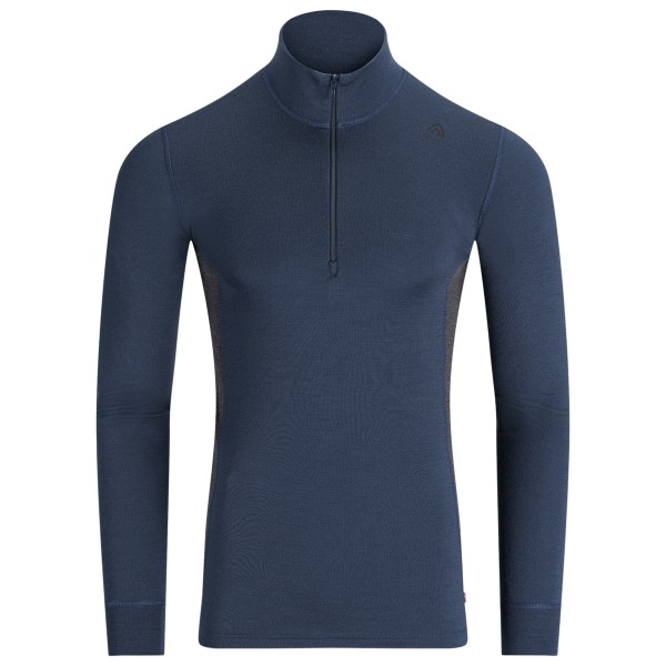 Aclima WW Mock Neck Merino-ondergoed Blauw