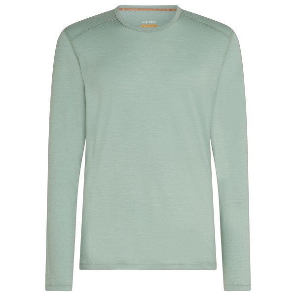 Image of Icebreaker - 200 Oasis L/S Crewe - Merinounterwäsche Gr XL grau/türkis