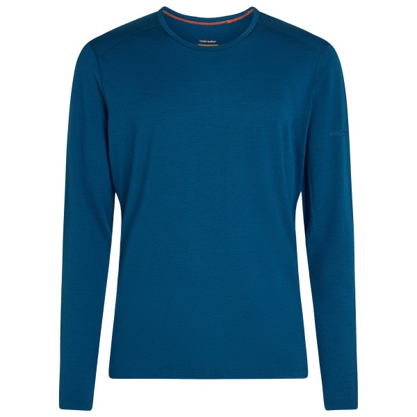 Icebreaker 200 Oasis L/S Crewe Merinounterwäsche Herren Trekking (Gr M |blau)