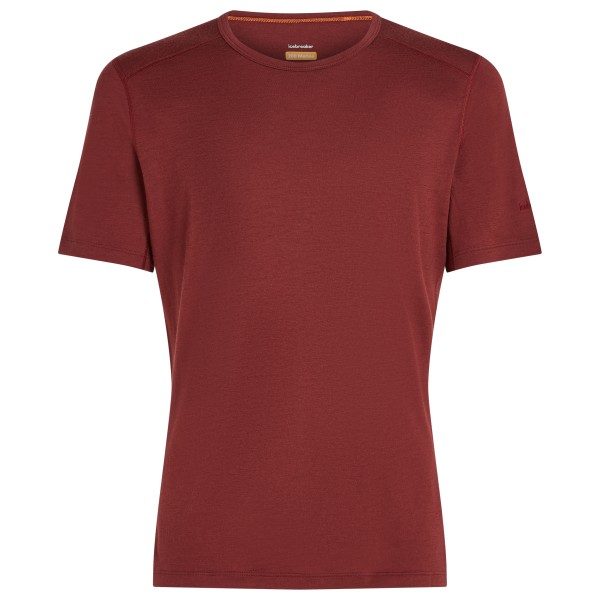 Image of Icebreaker - 200 Oasis S/S Crewe - Merinounterwäsche Gr XL rot
